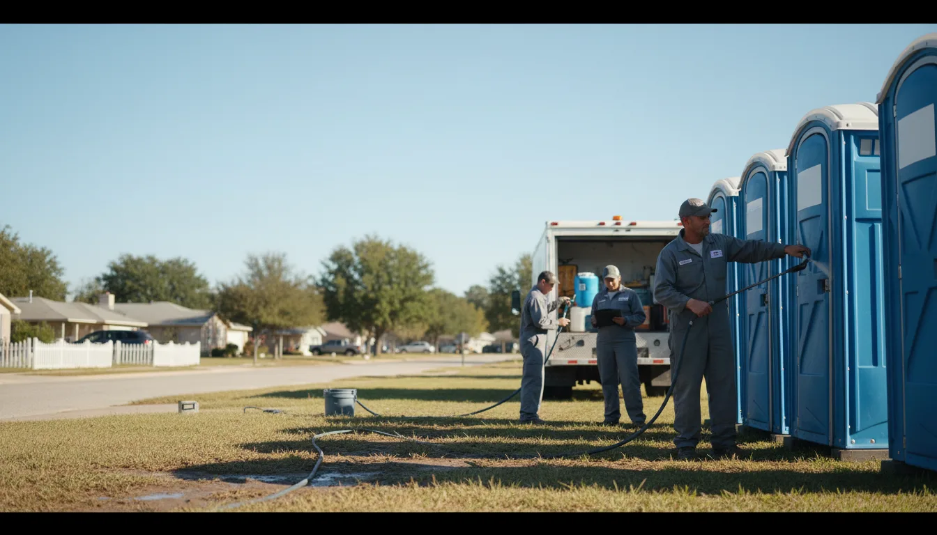 Long-Term Portable Toilet Rental in Kinmundy, IL near me